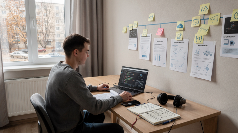 Мой универсальный учебный маршрут для входа в IT с нуля за год